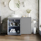 Farlow Shaker 1100mm Floor Standing Vessel Combination Pack - Satin Grey