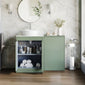 Farlow Shaker 1100mm Floor Standing Vessel Combination Pack - Satin Green