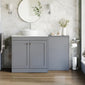 Farlow Shaker 1300mm Floor Standing Vessel Combination Pack - Satin Grey