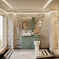 Gressin Door 1100mm Complete WC Combination Pack - Fern Green