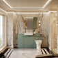 Gressin Door 1400mm Integrated Combination Pack - Fern Green