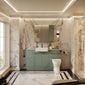 Gressin Door 1400mm Integrated Combination Pack - Fern Green