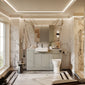Gressin Door 1400mm Integrated Combination Pack - Pebble Grey