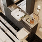 Gressin Door 1700mm Premier Storage Combination Pack - Soft Black