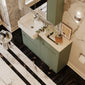 Gressin Drawer 1100mm WC Combination Pack - Fern Green
