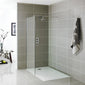 SDG Alumen 1000mm x 2000mm Wetroom Shower Screen - Chrome