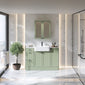 Thaxton Door 1200mm 3-Set Vanity Unit with Basin - Fern Green