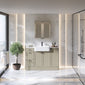 Thaxton Door 1200mm 3-Set Vanity Unit with Basin - Pebble Grey