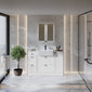 Thaxton Drawer 1200mm 3-Set Vanity Unit with Basin - Matt White