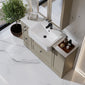 Thaxton Drawer 1200mm 3-Set Vanity Unit with Basin - Pebble Grey