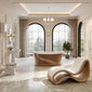 Cobre 1800mm Copper Boat Bath Traditional Suite with Huxton Basin Pedestal & High Level Cistern Toilet