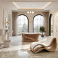 Cobre 1800mm Copper Boat Bath Traditional Suite with Huxton Basin Pedestal & Low Level Cistern Toilet