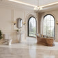 Cobre 1700 Copper Nickel Slipper Bath Traditional Suite with Huxton Basin Pedestal & Close Coupled Toilet