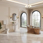 Cobre 1700 Copper Nickel Slipper Bath Traditional Suite with Huxton Basin Pedestal & Low Level Cistern Toilet