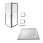 Aqualux AQUA3 Pivot Enclosure with Shower Tray - 760 x 760mm