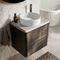 Royo Dai 600mm 2-Drawer Countertop Vanity Unit - Samara Ash