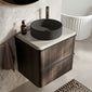 Royo Dai 600mm 2-Drawer Countertop Vanity Unit - Samara Ash