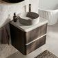 Royo Dai 600mm 2-Drawer Countertop Vanity Unit - Samara Ash