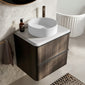 Royo Dai 600mm 2-Drawer Countertop Vanity Unit - Samara Ash