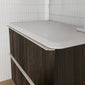 Royo Dai 800mm 2-Drawer Countertop Vanity Unit - Samara Ash