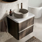 Royo Dai 600mm 2-Drawer Countertop Vanity Unit - Samara Ash