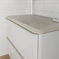 Royo Dai 1000mm 2-Drawer Countertop Vanity Unit - Gloss White