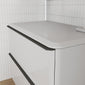 Royo Dai 1000mm 2-Drawer Countertop Vanity Unit - Gloss White