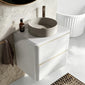 Royo Dai 600mm 2-Drawer Countertop Vanity Unit - Gloss White