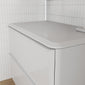 Royo Dai 1000mm 2-Drawer Countertop Vanity Unit - Gloss White