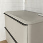 Royo Dai 800mm 2-Drawer Countertop Vanity Unit - Matt Sand