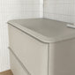 Royo Dai 800mm 2-Drawer Countertop Vanity Unit - Matt Sand