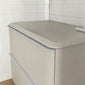 Royo Dai 800mm 2-Drawer Countertop Vanity Unit - Matt Sand