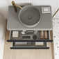 Royo Dai 800mm 2-Drawer Countertop Vanity Unit - Matt Sand