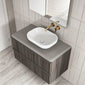 Royo Dai 800mm 2-Drawer Countertop Vanity Unit - Samara Ash