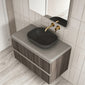 Royo Dai 800mm 2-Drawer Countertop Vanity Unit - Samara Ash