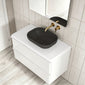 Royo Dai 1000mm 2-Drawer Countertop Vanity Unit - Gloss White
