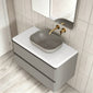 Royo Dai 800mm 2-Drawer Countertop Vanity Unit - Matt Sand