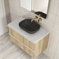 Royo Dai 1000mm 2-Drawer Countertop Vanity Unit - Nordic Oak