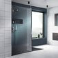 ShowerWorX 300mm Wetroom 8mm Hinged Return Screen