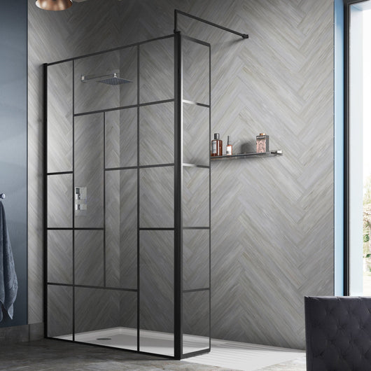  215mm Wetroom Return Screen