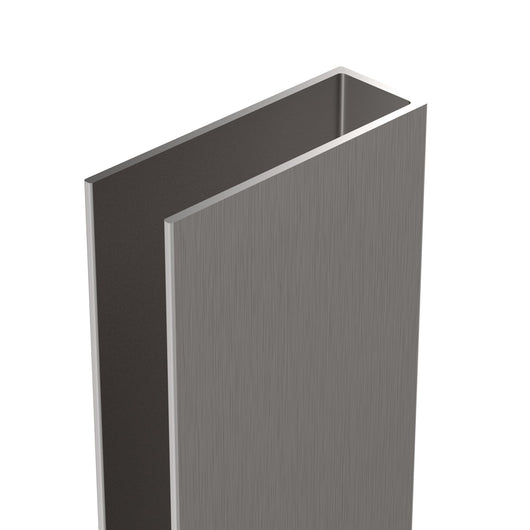  1850 Decorative Profile Undrilled - Brushed Pewter - welovecouk