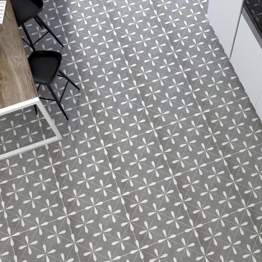  Wallis Coal Square Porcelain Tile