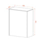 LECICO Zara WC Unit - Oak