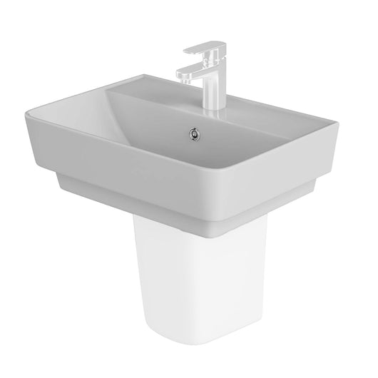  LECICO Zara 1Th Square Basin - 50cm - welovecouk