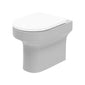 LECICO Zara Round Rimless WC - Back To Wall Pan
