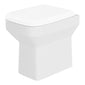 LECICO Zara Square Rimless WC - Comfort Height Back to Wall Pan