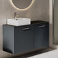 LECICO Zara 12mm Laminate Top - Dark Concrete - 100cm