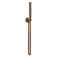 Nuie Arvan Thermostatic Concealed shower Valve with Fixed Shower Head , Arm & Shower Handset - Brushed Bronze