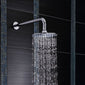 Nuie Round Fixed Shower Head 200mm Diameter - Chrome