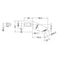 Nuie Concealed Anti-Vandal Fixed Head - Chrome - welovecouk